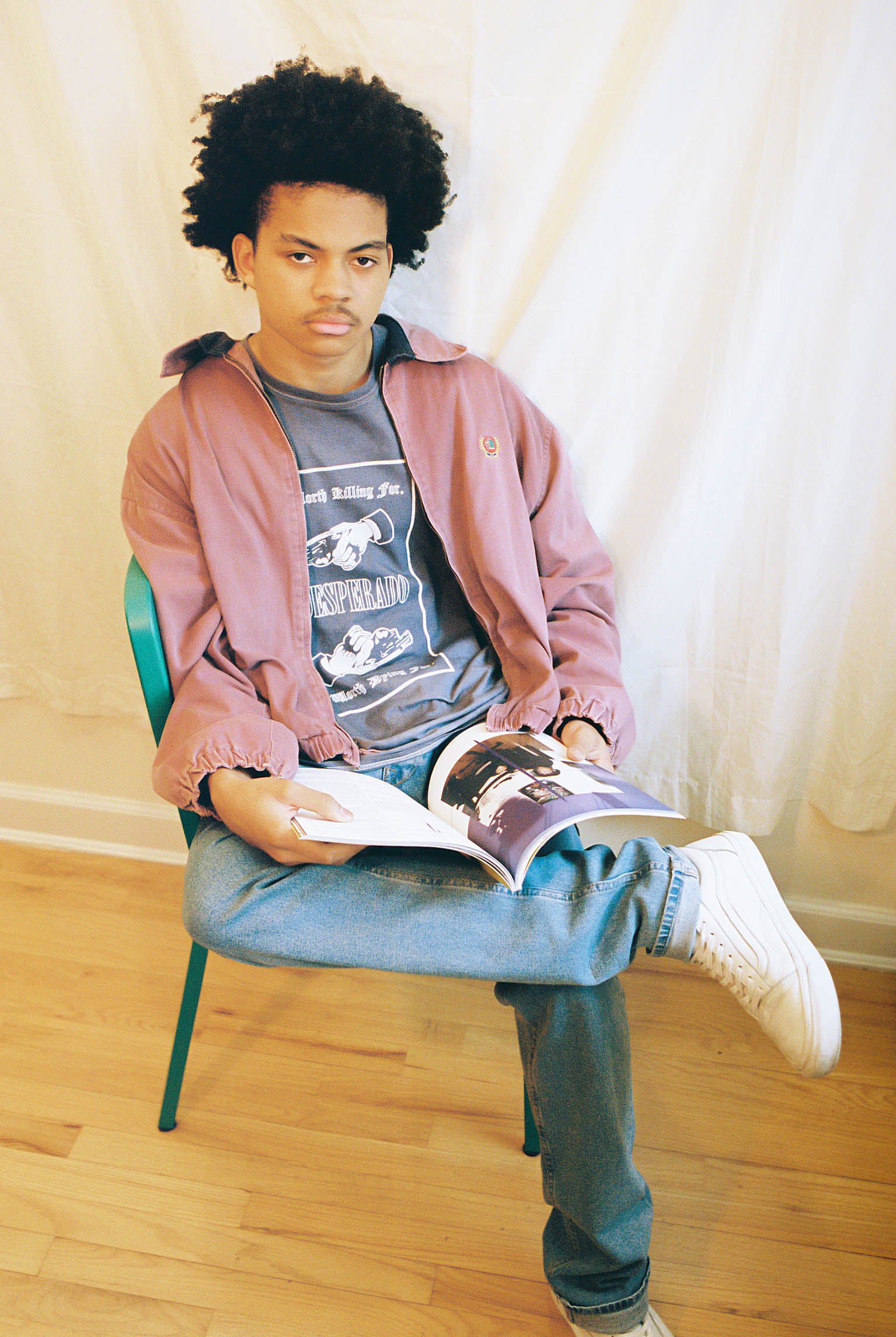 Kiser wearing the DESPERADO 