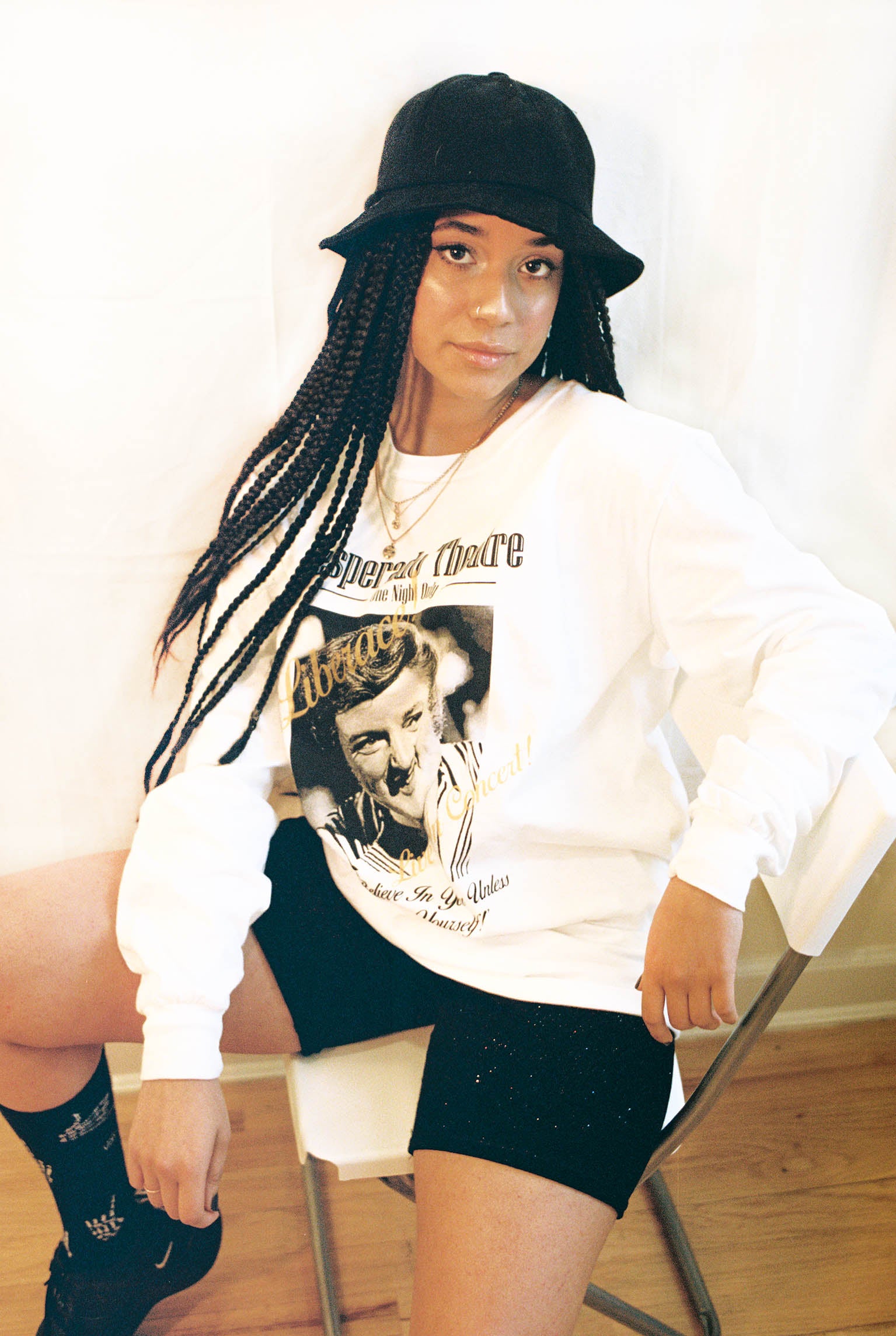 Rose wearing our DESPERADO 